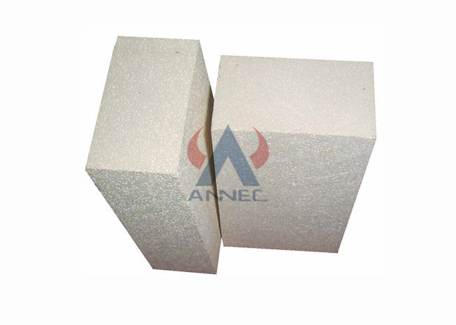 400C Materiały ogniotrwałe Alumina Spinel Cegła Odporność na żużel Biały kolor