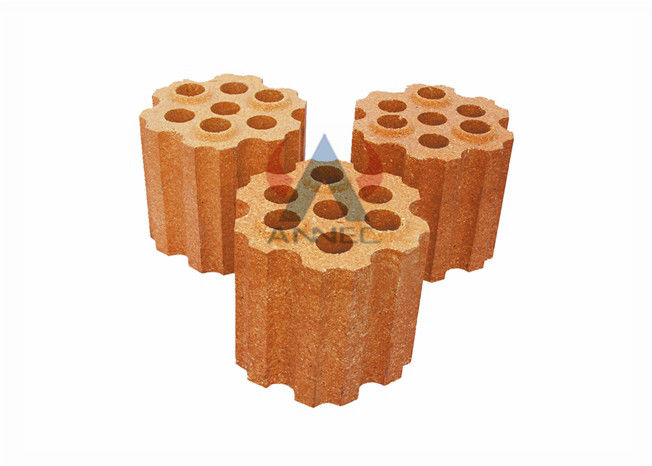 Silica Checker Clay Cegła ogniotrwała wielostopniowa z 37 otworami