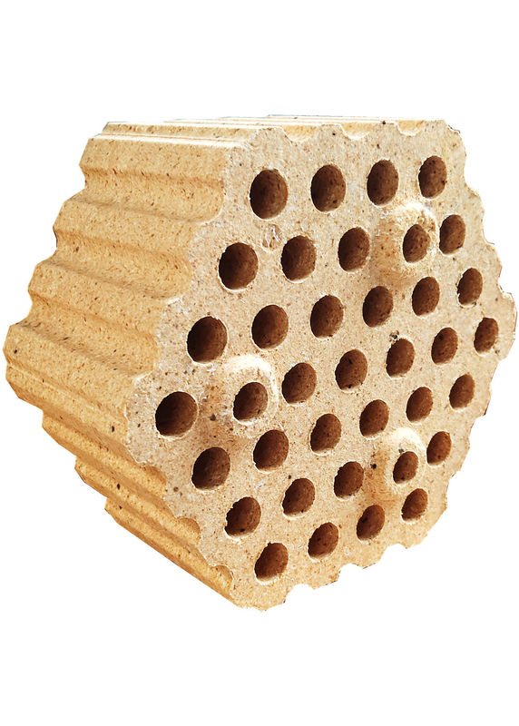 Silica Checker Clay Cegła ogniotrwała wielostopniowe dozowanie z otworami