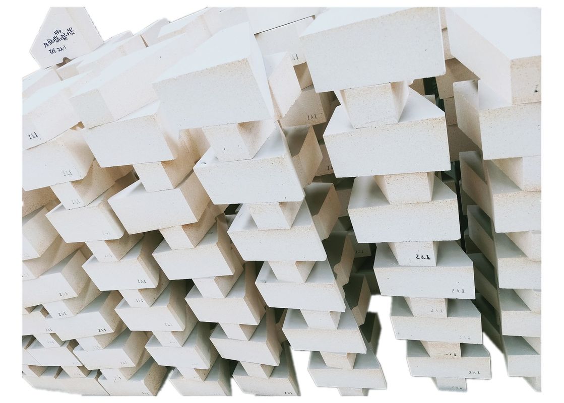 400C Materiały ogniotrwałe Alumina Spinel Cegła Odporność na żużel Biały kolor